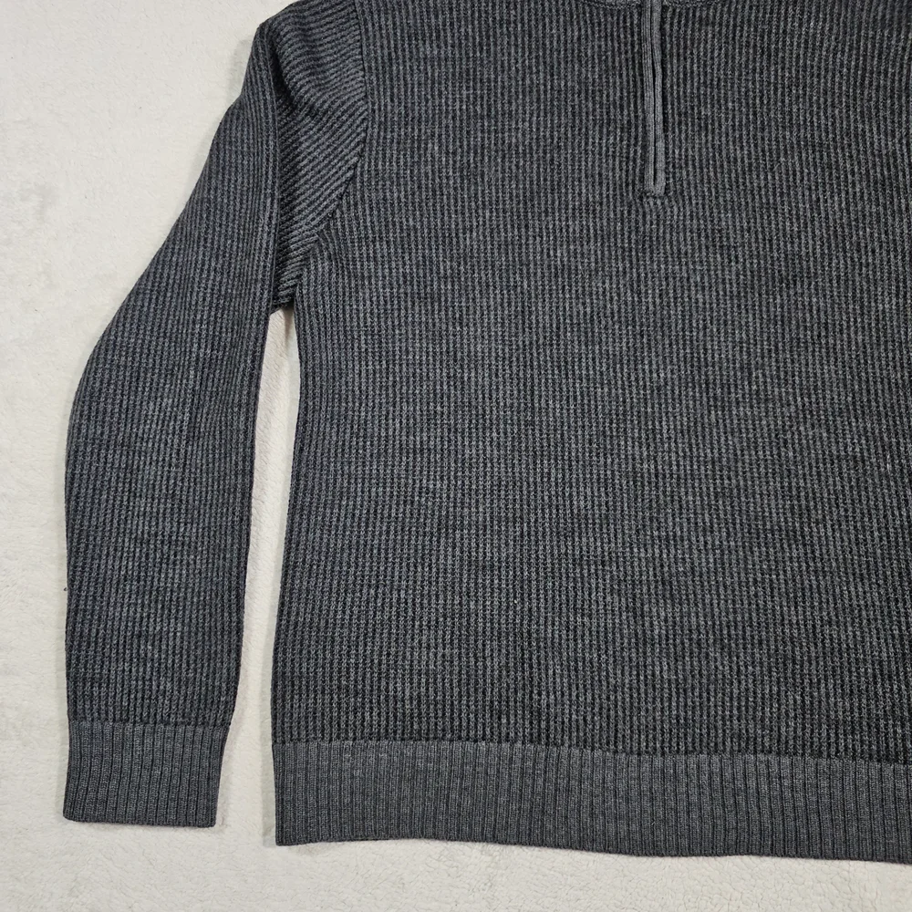 Patagonia Sweater Mens Wool 1/4 Zip Pullover Size Large.